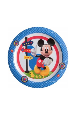 Disney Mickey Eğlence Evi Çocuk Yemek Tabağı TRU-6520010 - 3