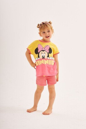 Disney Minnie Çocuk Şort Set LD10044 - 2