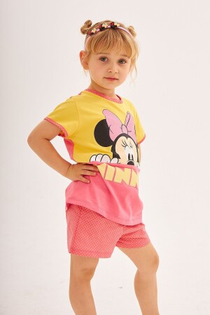 Disney Minnie Çocuk Şort Set LD10044 - 6