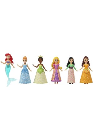 Disney Prenses Bebekleri 6'lı Set HLW91 - 3