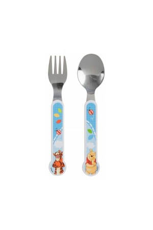 Disney Winnie The Pooh Çocuk Çatal Kaşık Seti TRU-6550552 - 2