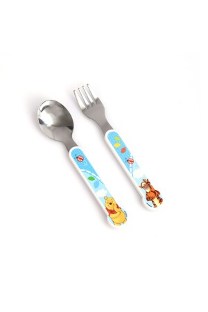 Disney Winnie The Pooh Çocuk Çatal Kaşık Seti TRU-6550552 - 5