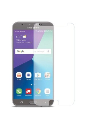 Displayschutzfolie für Samsung Galaxy J7 Prime, kurz, gehärtet, 9 Stunden, hart, bruchsicher, Glasschutz, transparent, Maxi - 1