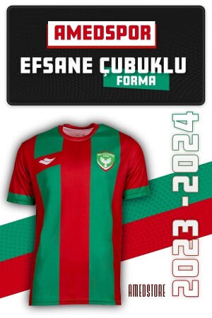 Diyarbakır Amedspor Efsane Çubuklu Forma A01 - 1