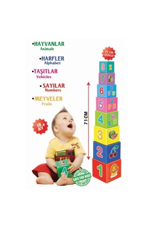 Diytoy Eğitici Denge Kule Oyunu 8681447072137 - 3