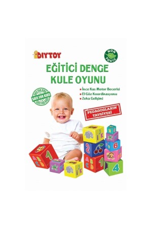 Diytoy Eğitici Denge Kule Oyunu 8681447072137 - 4