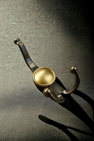 مادة من المعدن القديمة الصفراء الكبيرة معلقات معطف خلف الباب معلقات مدخل معلقات الحائط معلقات - Dizayn House