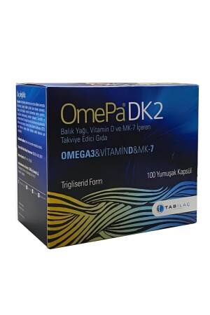 Dk2 Omega 3 & Vitamin D & Menaq7 100 Weichkapseln 8680133000768 - 1