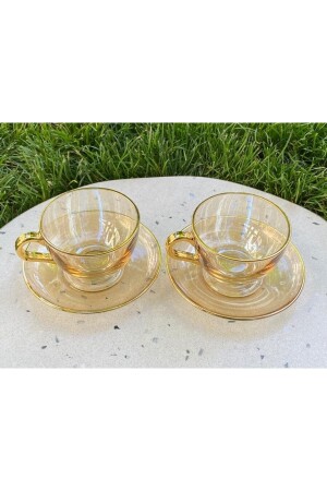 Dnz Art Basıc 12 Prc Çay Takımı Basıc Set Bal Renk - 1