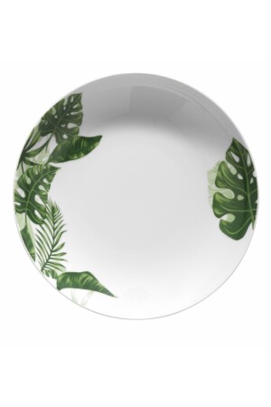 Doğadakiler 21 cm Tek Parça Çukur Tabak 10289 ZG21CK47010289 - Kütahya Porselen