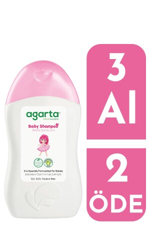 Doğal Bebek Kız Çocuklarına Özel Bakım Şampuanı 400 ml - 1