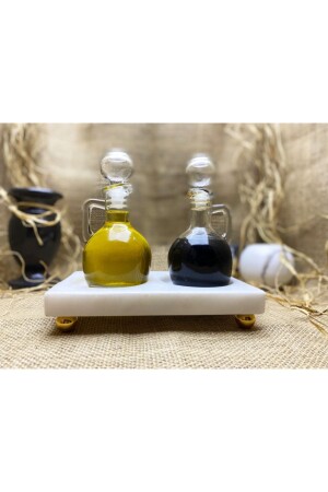 Doğal Beyaz Mermer Yağdanlık Standı TAYG - Modestmar