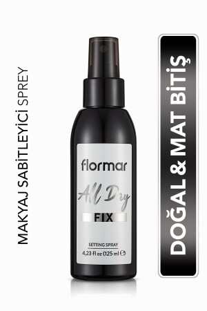 Doğal Bitişli Makyaj Sabitleyici Sprey - All Day Fix Setting Spray - 000 - 8682536023085 - 2