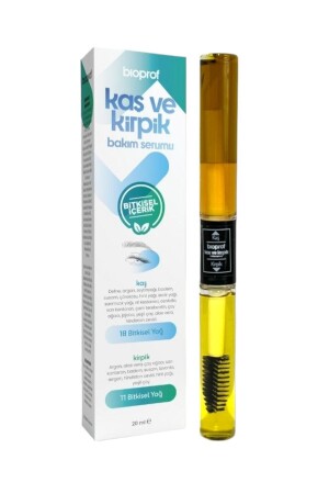 Doğal Bitkisel Kaş Kirpik Bakım Serumu Besleyici Ve Dolgunlaştırıcı 20 ml - 2