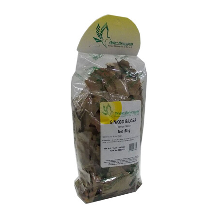 Doğal Ginkgo Biloba Yaprağı 50 Gr Paket - 8