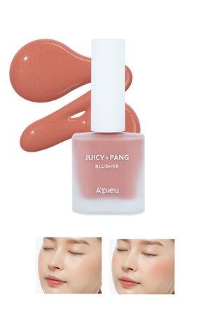 Doğal Görünüm Sunan Nemlendirici Likit Allık 9g. APIEU Juicy-Pang Water Blusher (BE01) - 1