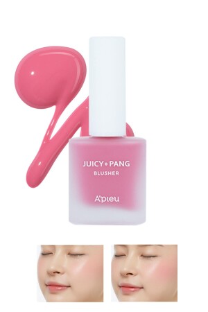 Doğal Görünüm Sunan Nemlendirici Likit Allık 9g. APIEU Juicy-Pang Water Blusher (PK02) - 1