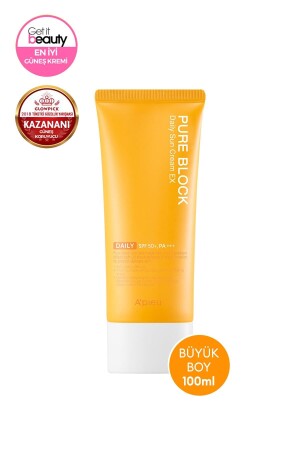 Doğal Görünümlü Güneş Kremi A'PIEU Pure Block Natural Daily Sun Cream EX SPF50-PA-- 8809581450684 - 2