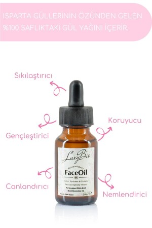 Doğal Gül Yüz Yağı 30 ml - %100 Saf Gül Yağı Içerir. - 3