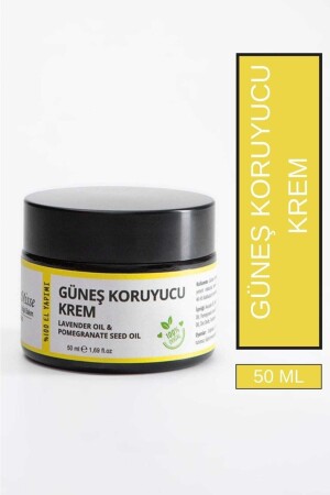 Doğal Güneş Kremi 50 ml Uva Uvb Spf 50 Yüksek Koruma Leke Karşıtı Bakım Nemlendirici Su Bazlı Krem naturamisse bakım ürünü-16 - 1