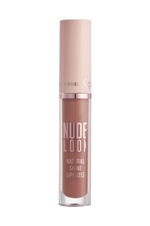 Doğal Işıltılı Dudak Parlatıcısı - Nude Look Natural Shine Lipgloss No:01 Nude DeLight 8691190967406 - 1