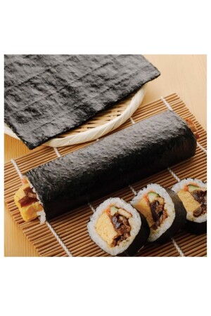 Doğal Nori Sushi Yosunu 10 Yaprak 25gr - 6