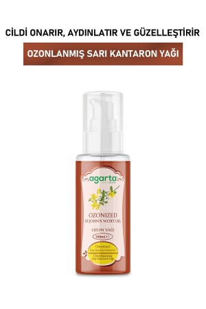 Doğal Ozonlanmış Sarı Kantaron Yağı 100 ml - 80 gr Keçi Sütü Sabunu Hediye - 3