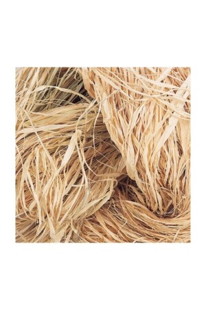 Doğal Rafya Muz Lifi Naturel Ip 100 Gr Saman Ip Süsleme Malzemesi - Pink Party Concept