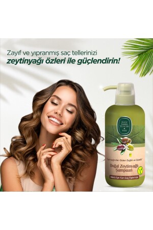 Doğal Zeytinyağlı Şampuan 600 ml - 5