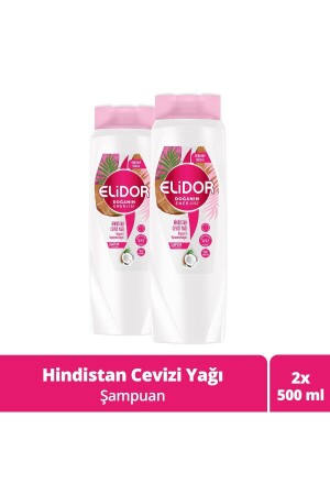 Doğanın Enerjisi Saç Bakım Şampuanı Hindistan Cevizi Yağı 500 Ml X2 Adet SET.UNİ.2963 - 2