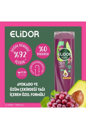 Doğanın Enerjisi Şampuan Avokado Ve Üzüm Çekirdeği Yağı 400 ml X3 - 5