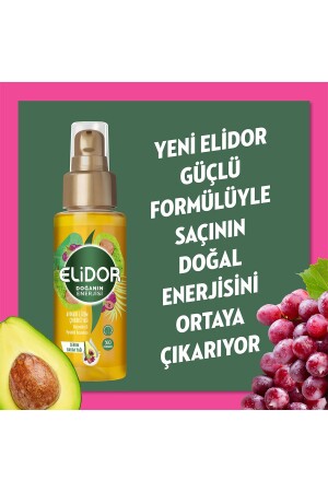 Doğanın Enerjisi Serum Saç Bakım Yağı Avokado Ve Üzüm Çekirdeği Yağı 80ml X2 Adet - 4