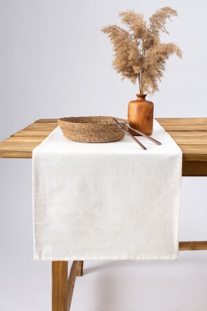 Doku Organik Ham Keten Runner 40 X 150 Cm - Wellstil