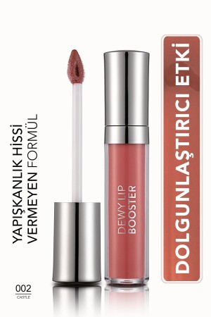 Dolgunlaştırıcı Dudak Parlatıcısı (TEN) - Dewy Lip Booster - 002 Castle - 8690604619047 - 2