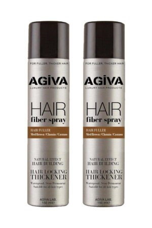 Dolgunlaştırıcı Hair Fiber Spray Kahverengi 150ml x2 8698703026602 - 2