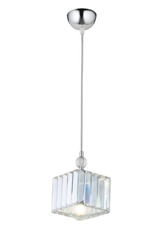 Dolunay Single K-10 Chrome Stone Sanitär-Kronleuchter 160504000247 - 6