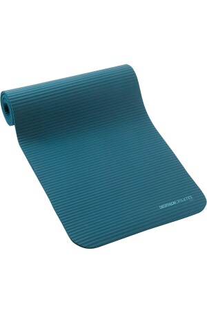 Domyos bequeme Pilatesmatte – Größe S – 170 cm x 55 cm x 10 mm – Blau - 1