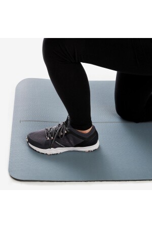 Domyos Pilates-Matte – 170 cm x 62 cm x 8 mm – Größe M – Grau – Tonemat - 4