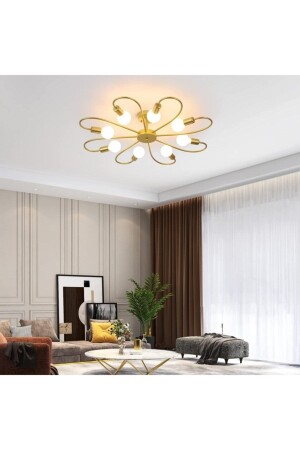 موديل MNZ-Loop موديل رياضي حديث 8 Li Chandelier LMBDR0055 - Lambadar
