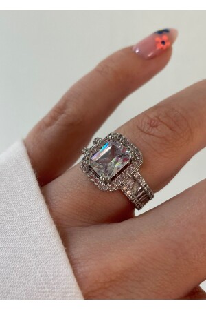 منز-الفضة لون الباجيت خاتم dop12378031igo - KİLİGİSTANBUL