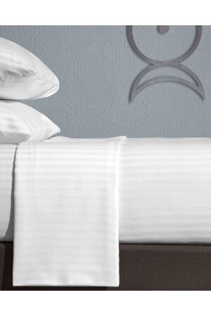Doppelbett-Bettbezug aus Baumwollsatin für King-Size-Betten, 220 x 240 cm, cc1a - 4