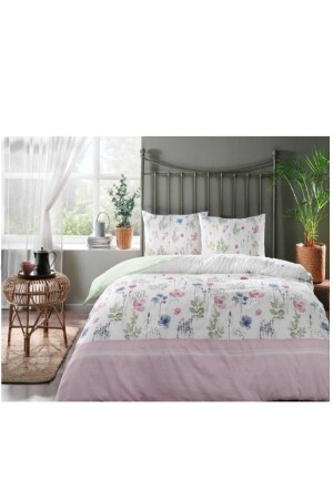 Doppelbett-Bettbezug-Set Bladeren Pink 8697353564529 - 6