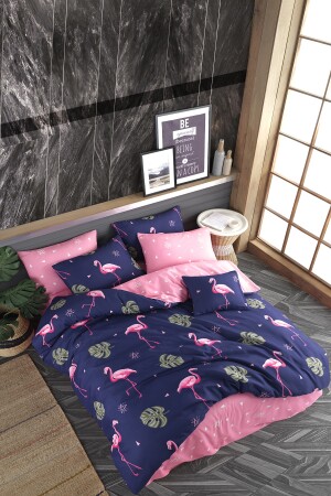 Doppelbett-Bettbezug-Set Flamingo PH1001 - 2