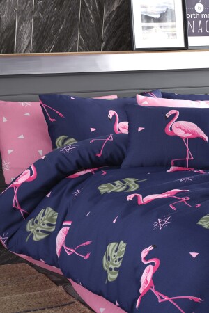 Doppelbett-Bettbezug-Set Flamingo PH1001 - 5