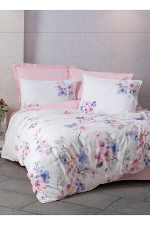 Doppelbett-Bettbezug-Set Jayda Pink 1761St - 1