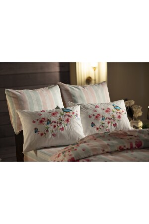 Doppelbett-Bettbezug-Set, Polycottton, Valentinstag-Spezialkollektion, Love Flower 2Q9NTKPLCT0020062 - 6