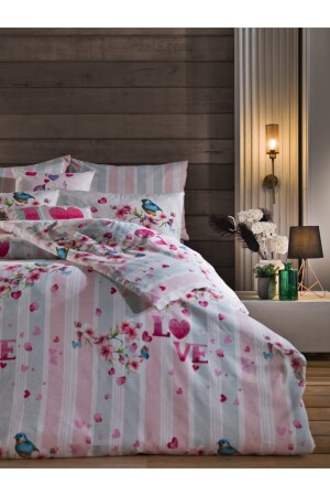 Doppelbett-Bettbezug-Set, Polycottton, Valentinstag-Spezialkollektion, Love Flower 2Q9NTKPLCT0020062 - 9