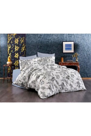 Doppelbett-Bettbezug-Set – Spiralblume, Spiralblume - 1