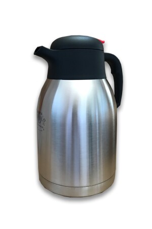 Doppeldeckige Premium-Thermoskanne aus Edelstahl, 2 l, Thermoskanne für Wasser, Erfrischungsgetränke, Tee, für Picknick, Camping, Service, Catering, Premium-Thermoskanne aus Edelstahl, 2 l - 5