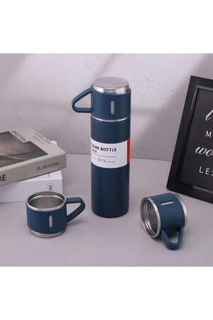 Doppelschichtiges Vakuum-Thermos-Set aus Edelstahl mit 3 Tassen Vcx04 - 8